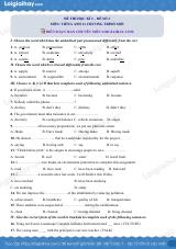 Đề số 2 - Đề thi cuối học kì 2 - Tiếng Anh 11 mới